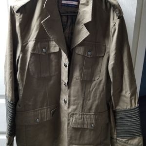 Mens English laundry army style coat